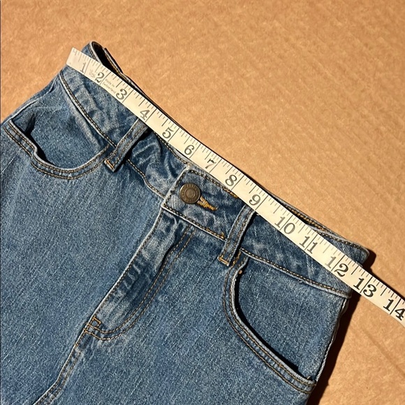 Brandy Melville Y2K ruffled denim mini skirt by J. Galt, size S - Picture 5 of 12